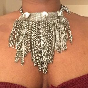 Silver necklace